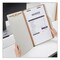 Universal 6-Section 2-Divider Pressboard Classification Folders - Legal, Gray (10/Box)